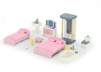 Jupiter Workshops Bedroom & Bathroom Doll House Accessories