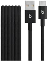 Apple Beats USB A to USB C Woven Cable - Bolt Black