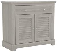 GFW Salcombe 2 Door 2 Drawer Sideboard - Grey