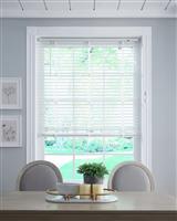 Little Black Book Basswood White Venetian Blind - 70cm