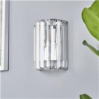 BHS Spa Curv Metal Bathroom Wall Light - Chrome