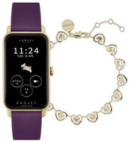 Radley Series 21 Purple Strap Smart Watch and Bracelet Set
