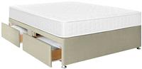 Argos Home Elmdon Kingsize 4 Drawer Divan Bed - Natural