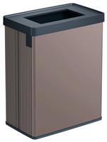 Curver Verto 54 Litre Touch Top Recycling Bin - Pearl Rose
