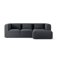 Habitat Lars Right Hand Corner Sofa - Charcoal - Ash Leg