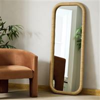 Habitat Rattan Full Length Wall Mirror - 150x60cm