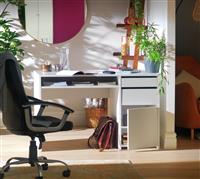 Argos Home Pepper 2 Drawer Pedestal Office Desk - White