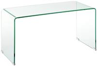 Fifty Five South Matrix Coffee Table - Clear Glass