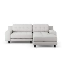 Habitat Hendricks Right Hand Corner Sofa - Natural-Black Leg