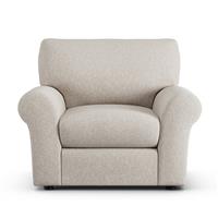 Habitat Molton Fabric Armchair - Natural