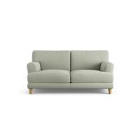 Habitat Askem Fabric 2 Seater Sofa - Sage Green - Ash Leg