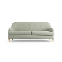 Habitat Frome Fabric 3 Seater Sofa - Sage Green - Ash Leg