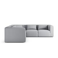 Habitat Lars Reversible Corner Sofa - Grey - Ash Leg