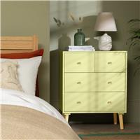 Habitat Otto 4 Drawer Chest - Yellow