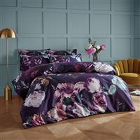 Paoletti Cotton 200 TC Cordelia Purple Bedding Set - King