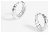 Simply Silver Sterling Silver Mini Hoop Earrings