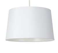 Argos Home White Easy Fit Tapered Lampshade - 29cm