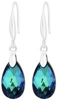 Jon Richard Crystal Blue Pear Drop Earring