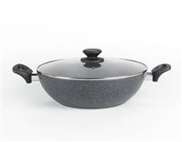 Salter Marblestone 30cm Easypour Family Pan