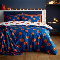 Catherine Lansfield Halloween Pumpkins Bedding Set - Double