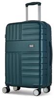 Rock 8 Wheel Hard Suitcase - Medium, Blue