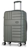 Rock 8 Wheel Hard Suitcase - Medium, Sage Green