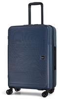 Rock 8 Wheel Hard Suitcase - Medium, Navy