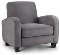 Julian Bowen Vivo Fabric Armchair - Grey