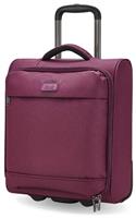 Rock 2 Wheel Soft Suitcase - Small, Purple