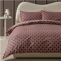 Habitat Geo Trellis Pink Bedding Set - King size