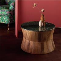 Habitat x Morris & Co. Marble Coffee Table - Natural