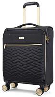 Rock 8 Wheel Soft Suitcase - Small, Black