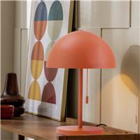 Habitat Mushroom 40cm Metal Table Lamp - Orange
