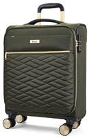 Rock 8 Wheel Soft Suitcase - Small, Khaki