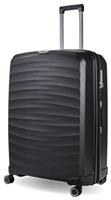 Rock Expandable 8 Wheel Hard Suitcase - Large, Black