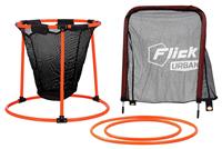 Football Flick Urban Skills Training Net, Goal and Hoop Set
