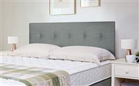 Argos Home Dalham Fabric Double Headboard - Grey