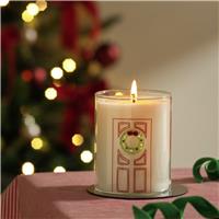 Argos Home Wreath Icon Jar Candle - Christmas Cookie