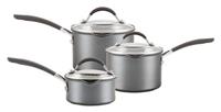 Circulon Scratch Defense 3 Piece Aluminium Saucepan Set