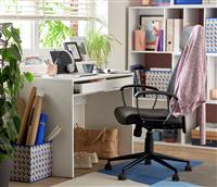 Argos Home Pepper 2 Drawer Desk - Grey