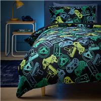 Argos Home Gamer Fleece Kids Bedding Set - Single