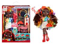 Rainbow High Creative Crystals Iris Bow Fashion Doll Playset