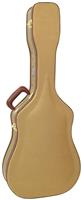 Vintage Deluxe Hardshell Dreadnought Guitar Case - Brown