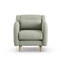 Habitat Turnmill Fabric Armchair - Sage Green - Ash Leg