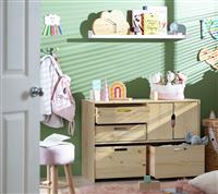 Habitat Kids Rico Double Storage Unit - Pine