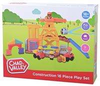 Chad Valley Construction 16 Piece Playset