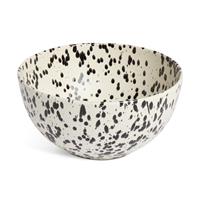 Habitat Jackson Stoneware Salad Bowl - Black