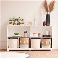 Great Little Trading Company Blake Long Storage Unit -White