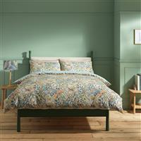 Habitat x Morris & Co. Golden Lily Blue Bedding Set - King
