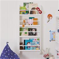 Great Little Trading Company Narrow Bookcase - White